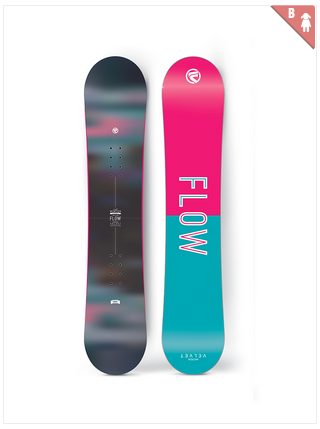 tavola snowboard bambini micron velvet