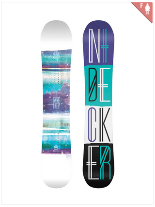 tavola snowboard nidecker elle