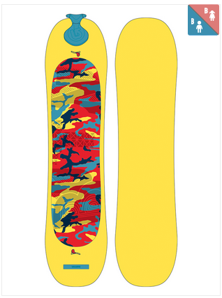 tavola snowboard bambini riglet