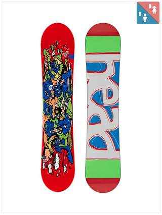 tavola snowboard bambini rowdy JR